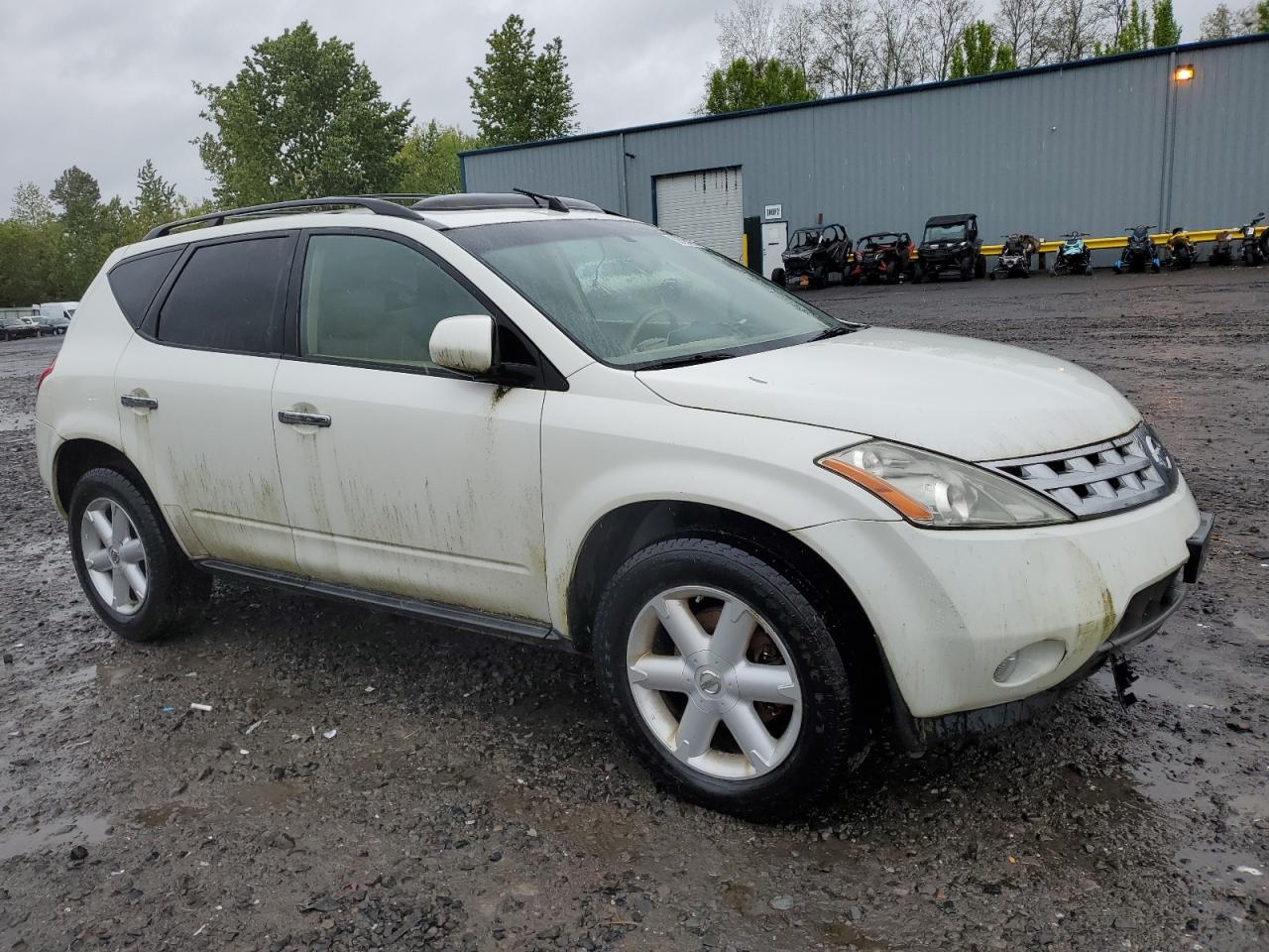 JN8AZ08W74W325996 2004 Nissan Murano Sl