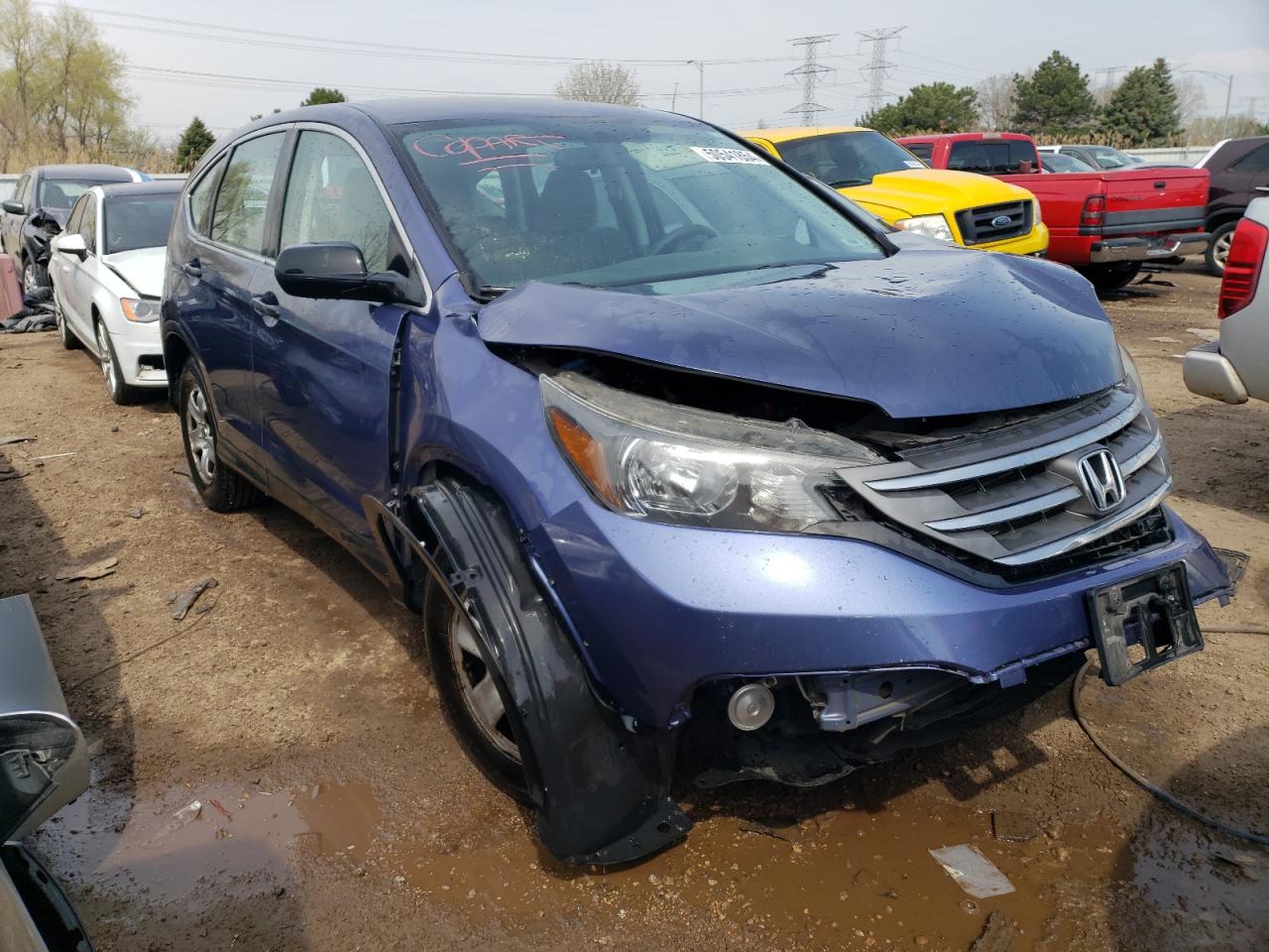 2HKRM4H33EH662182 2014 Honda Cr-V Lx