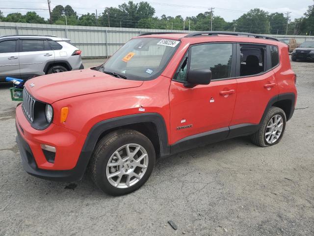  JEEP RENEGADE 2022 Красный