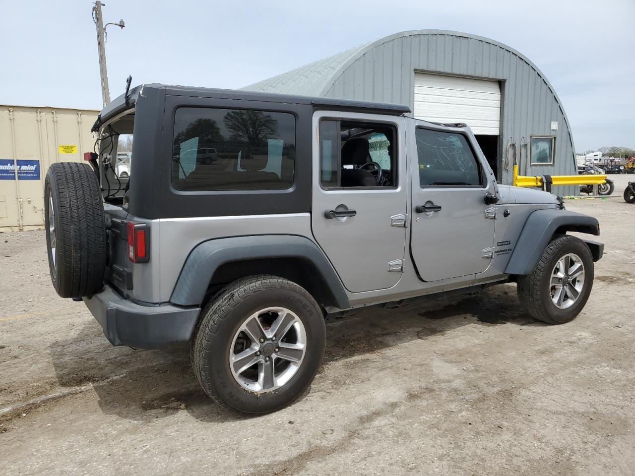 2017 Jeep Wrangler Unlimited Sport VIN: 1C4BJWDG0HL578433 Lot: 50387884