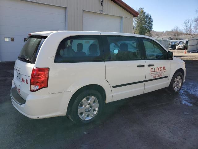  DODGE CARAVAN 2013 White