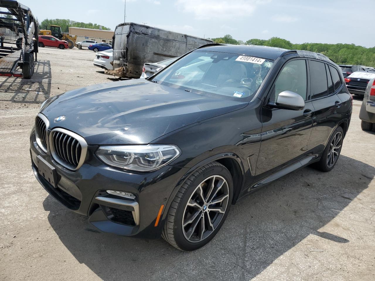 2018 BMW X3 xDrivem40I VIN: 5UXTS3C5XJ0Y96159 Lot: 49801414