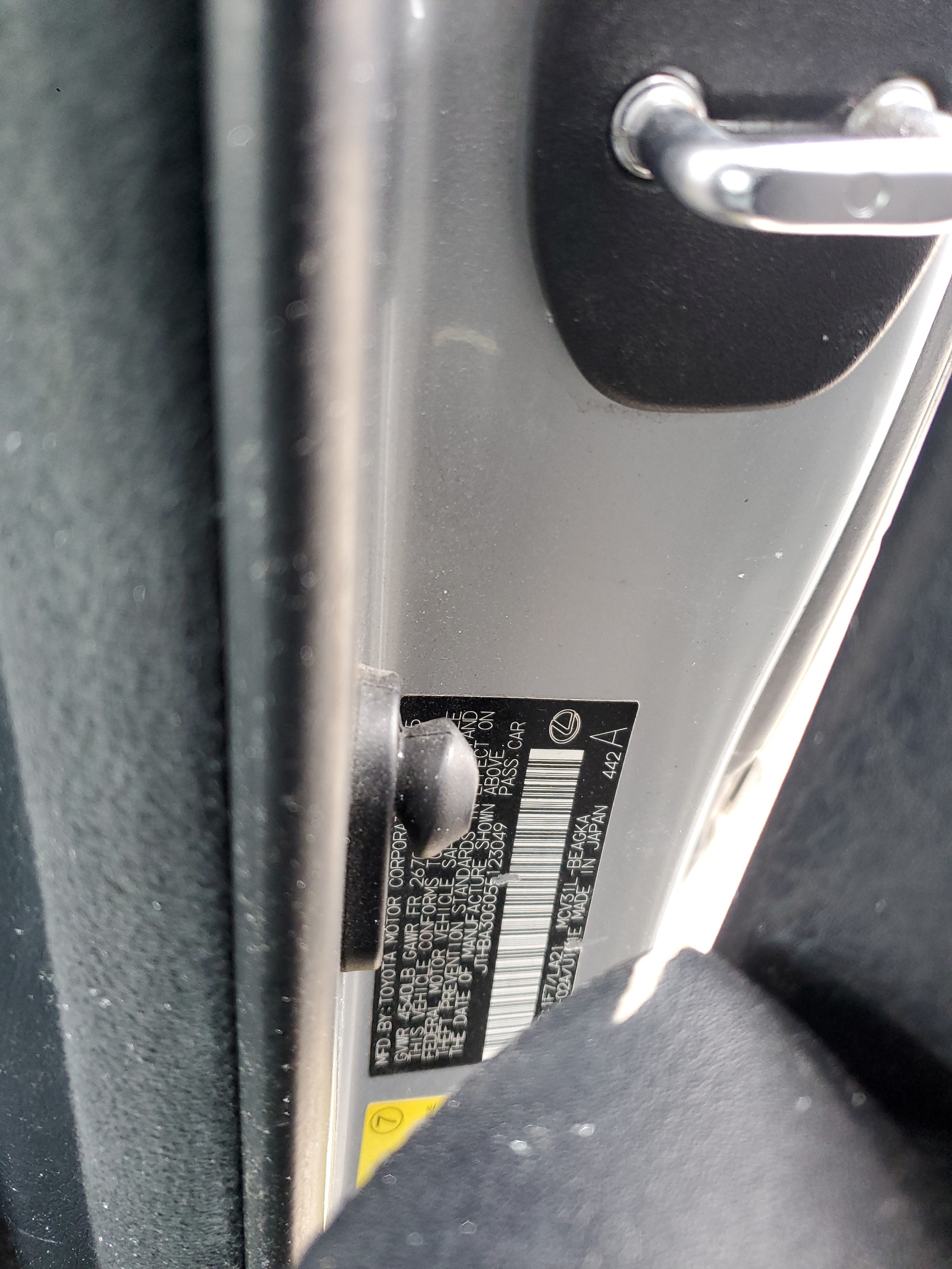 JTHBA30G055123049 2005 Lexus Es 330