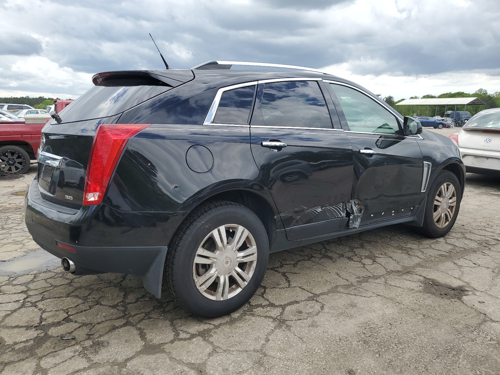 3GYFNBE36ES638001 2014 Cadillac Srx Luxury Collection