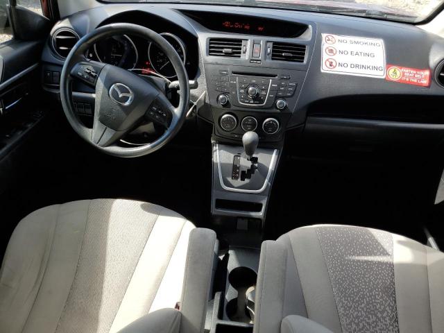 Кросовери MAZDA 5 2012 Бордовий