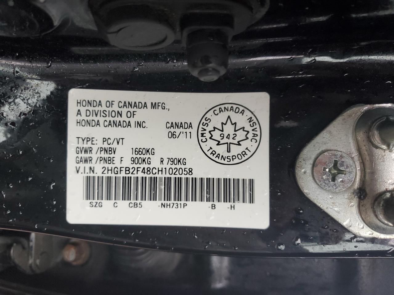 2012 Honda Civic - Image 12