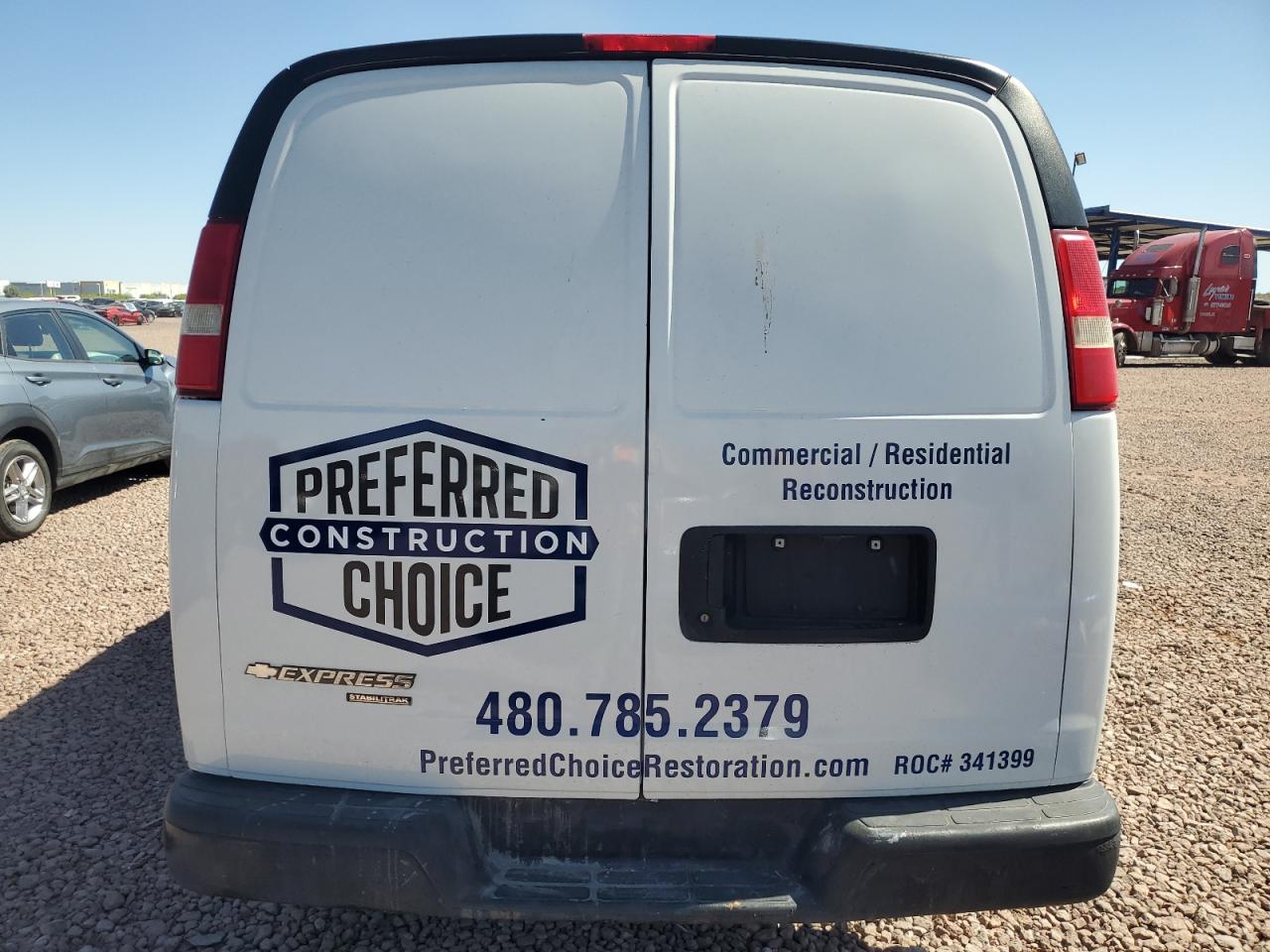 1GCWGFCA3D1143067 2013 Chevrolet Express G2500