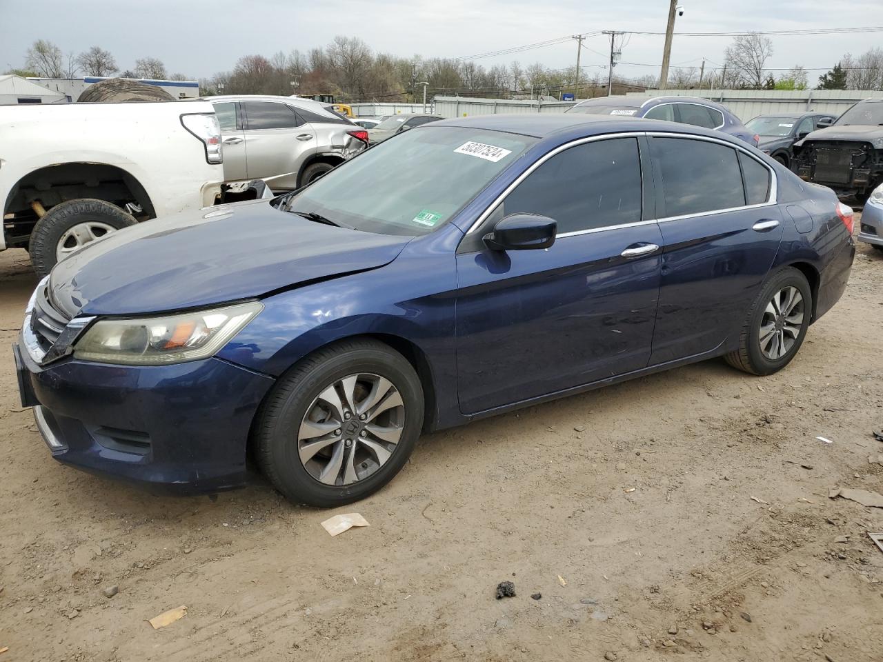 2013 Honda Accord Lx VIN: 1HGCR2F36DA011957 Lot: 50307524