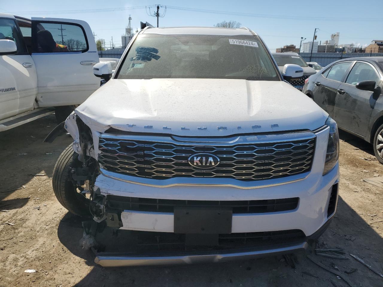 2021 Kia Telluride S VIN: 5XYP6DHC6MG125796 Lot: 51966424
