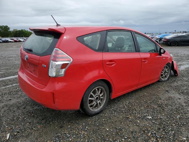  TOYOTA PRIUS 2015 Красный