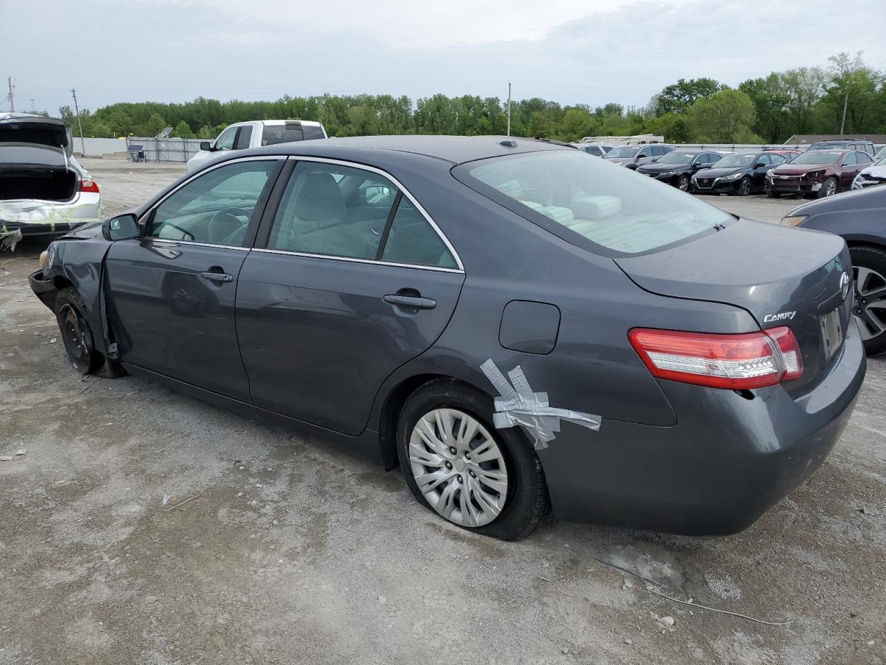 2011 Toyota Camry Base grey null gas 4T1BF3EK2BU142330 photo #3