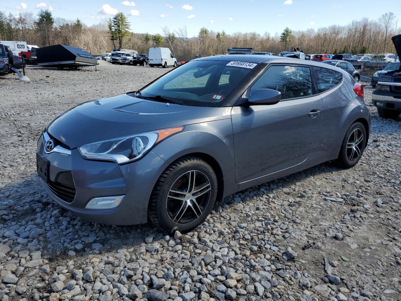 2013 Hyundai Veloster VIN: KMHTC6AD9DU172398 Lot: 50858134