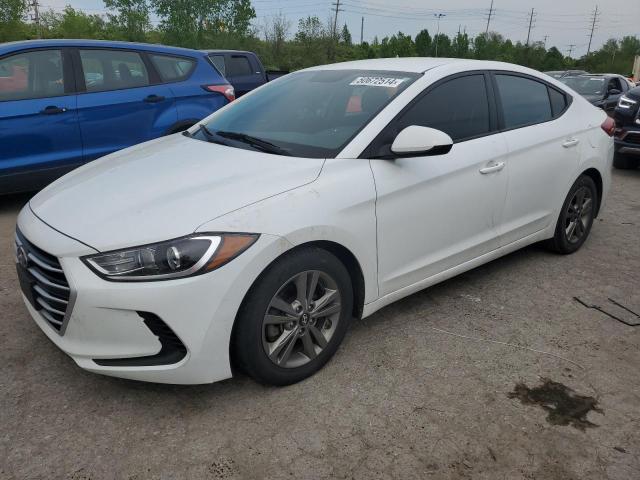  HYUNDAI ELANTRA 2018 Белы