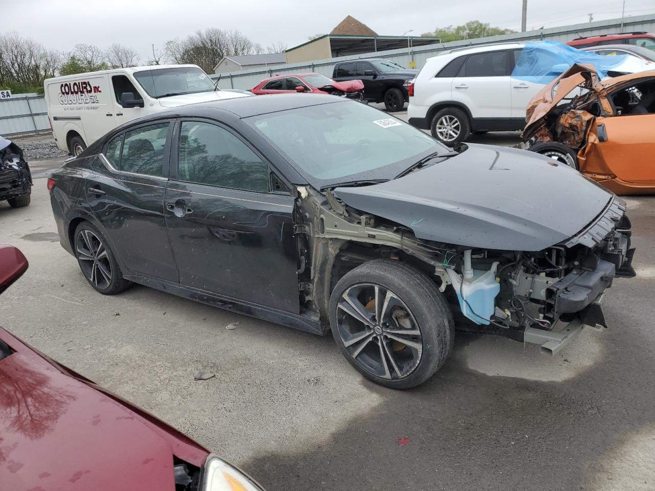 2021 Nissan Sentra Sr VIN: 3N1AB8DV2MY229295 Lot: 50642054