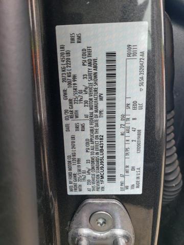 2020 FORD ESCAPE TIT 1FMCU9J95LUB43182  51286914