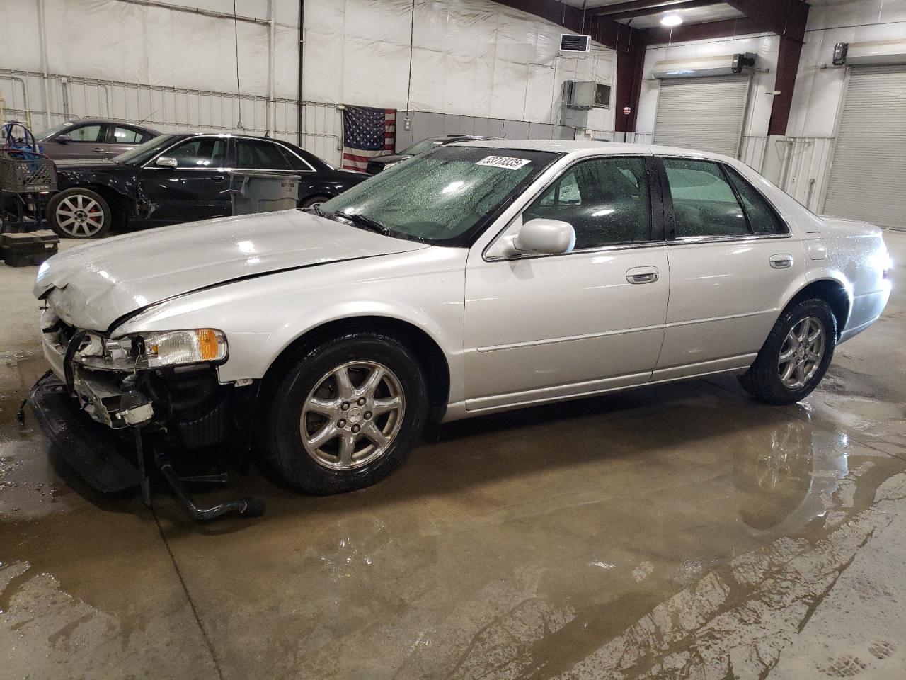 2002 CADILLAC SEVILLE SILVER VIN: 1G6KS54Y82U180083