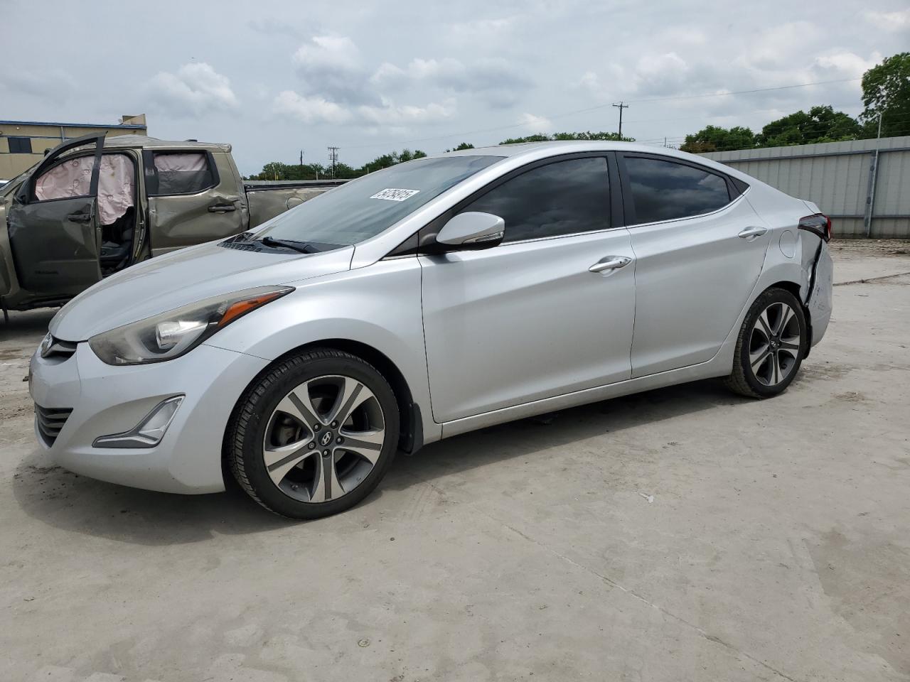 2014 Hyundai Elantra Se იყიდება Wilmer-ში, TX - Rear End