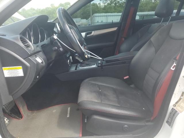 Седани MERCEDES-BENZ C-CLASS 2013 Білий