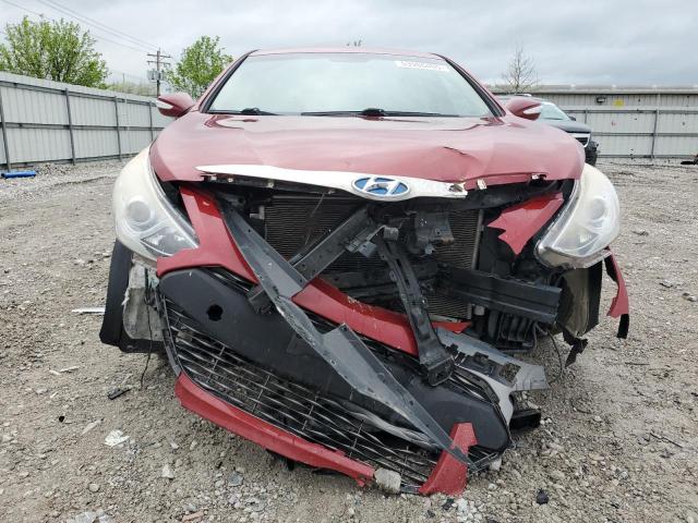  HYUNDAI SONATA 2013 Красный