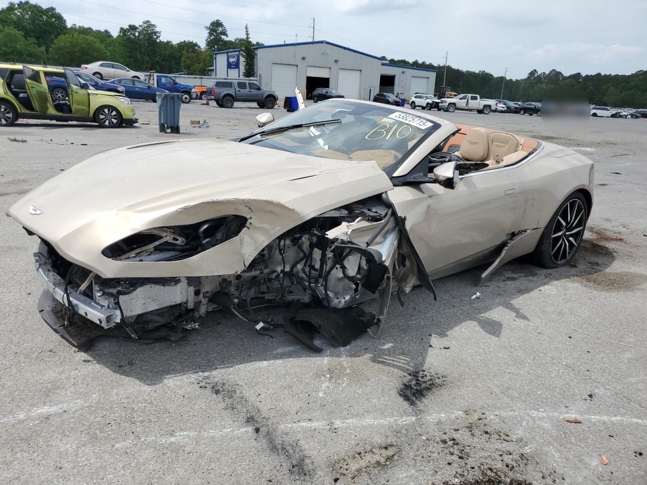 2022 Aston Martin Db11 за продажба в Savannah, GA - Side