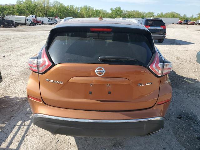  NISSAN MURANO 2015 Оранжевый