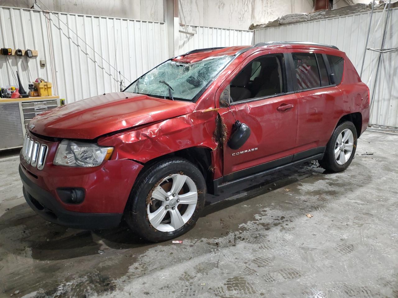 2012 Jeep Compass Sport de vânzare în Tulsa, OK - Top/Roof