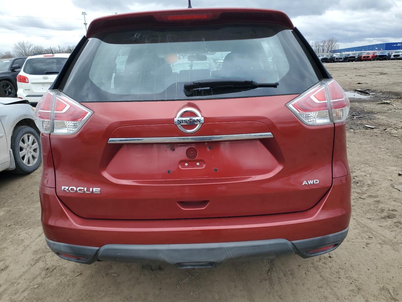 KNMAT2MV6GP703861 NISSAN ROGUE 2016