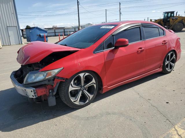 Sedans HONDA CIVIC 2013 Czerwony