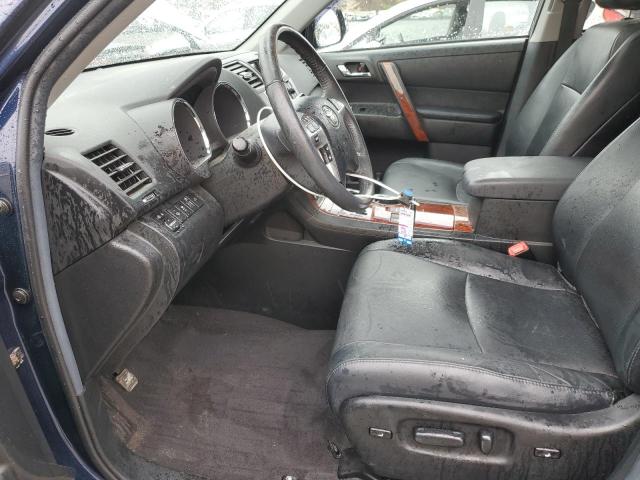  TOYOTA HIGHLANDER 2013 Granatowy