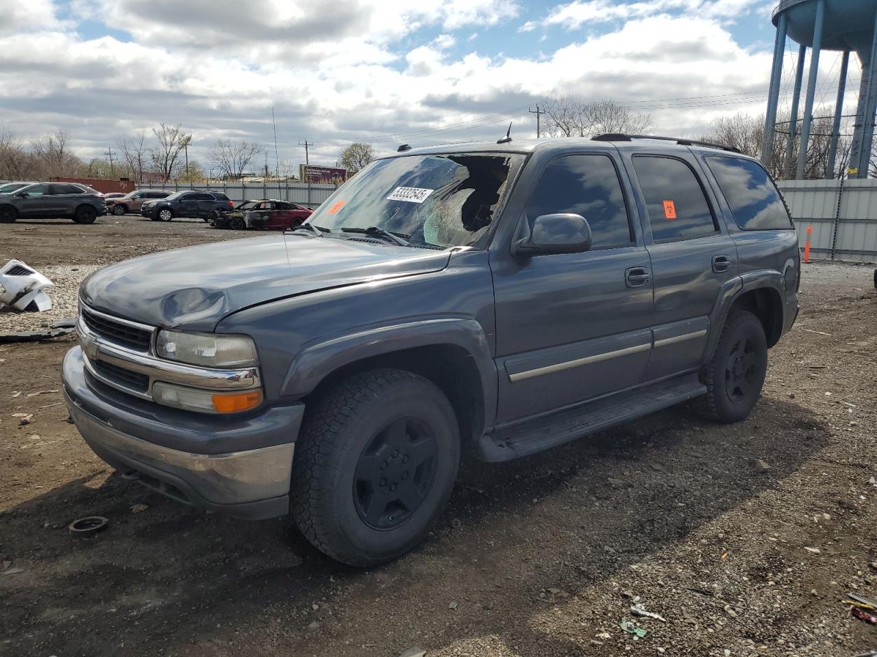 2005 Chevrolet Tahoe K1500 продається в Chicago Heights, IL - Burn - Interior