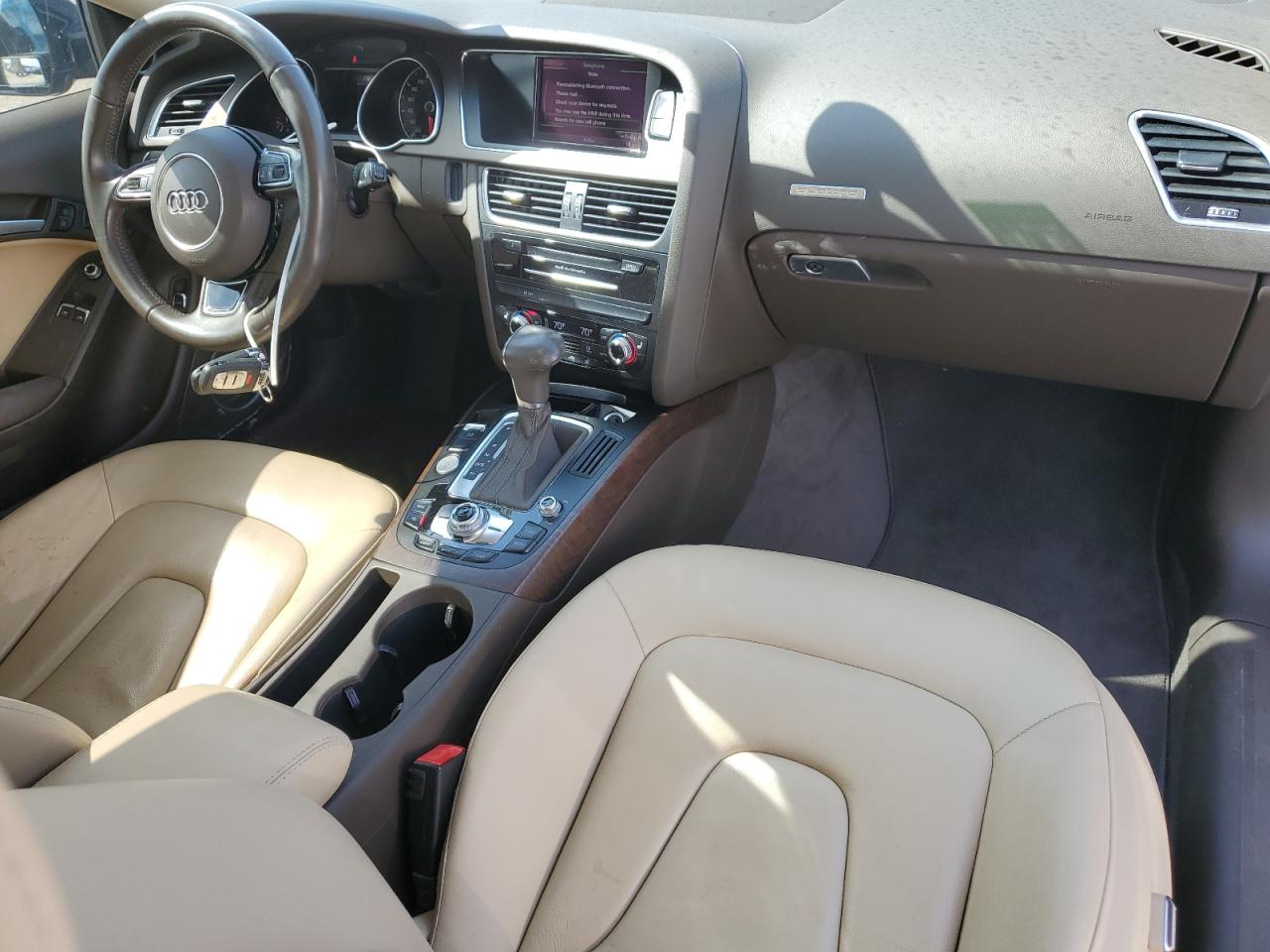 2013 Audi A5 Premium Plus VIN: WAULFAFR9DA052909 Lot: 54422245