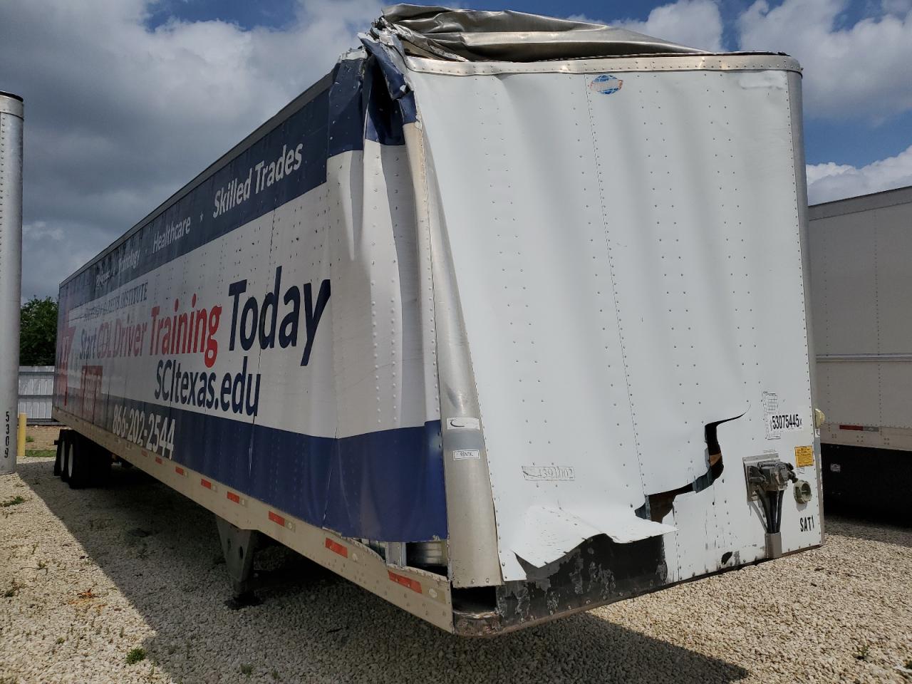 San Antonio, TX에서 판매 중인 2013 Utility Vs2Dx Dry Van Trailer - Front End