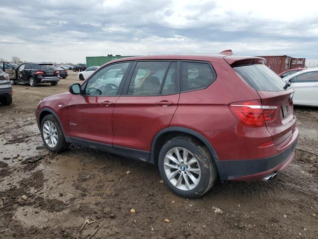  BMW X3 2014 Czerwony