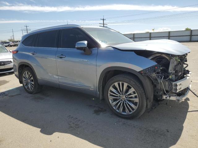  TOYOTA HIGHLANDER 2021 Синий