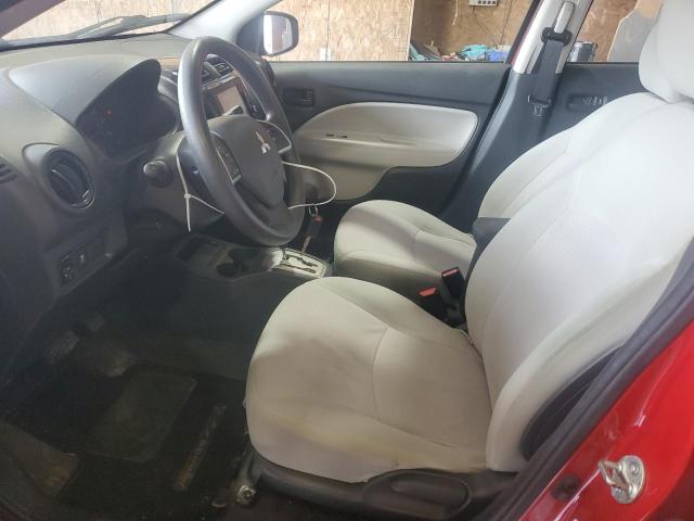  MITSUBISHI MIRAGE 2019 Red
