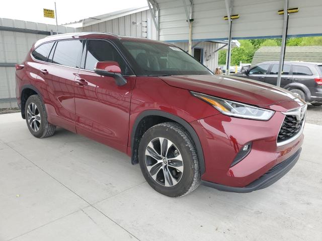 TOYOTA HIGHLANDER 2021 Maroon