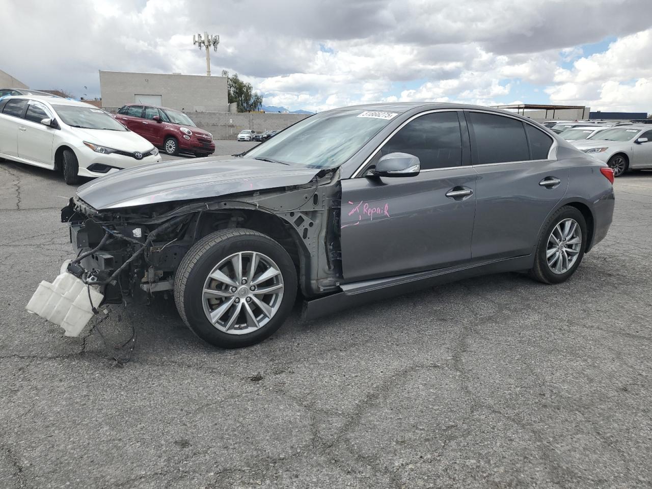 2017 Infiniti Q50 Premium na sprzedaż w North Las Vegas, NV - Front End
