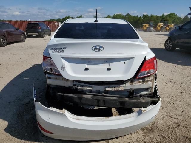  HYUNDAI ACCENT 2017 Білий