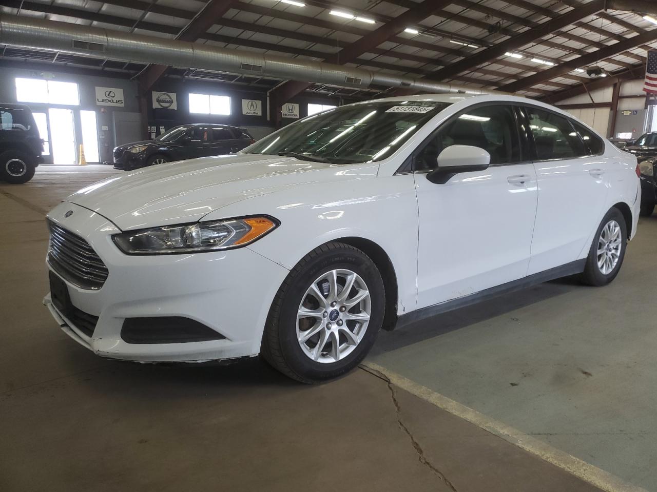 2015 Ford Fusion S за продажба в East Granby, CT - Minor Dent/Scratches