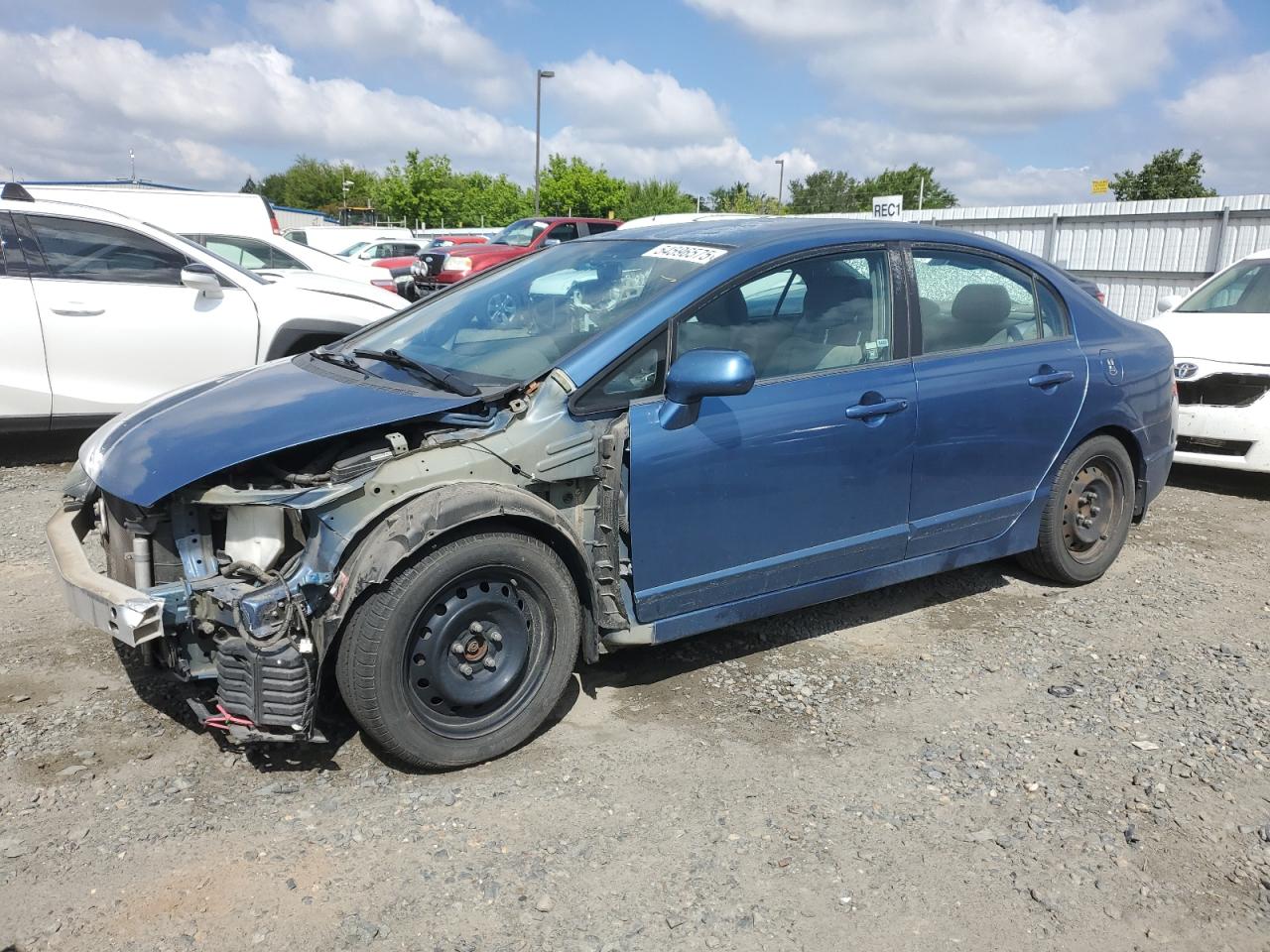 2011 Honda Civic Lx for Sale in Sacramento, CA - Front End