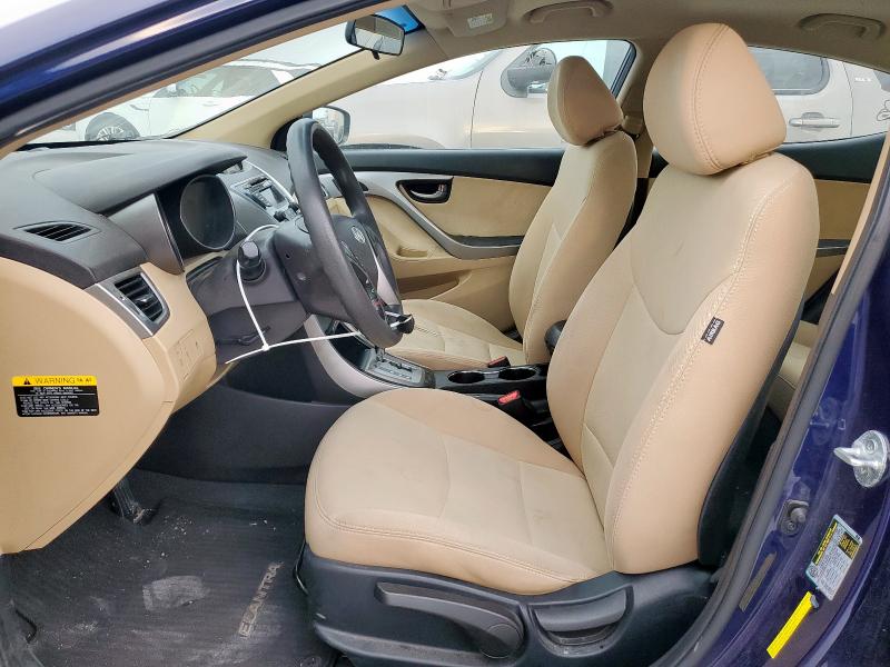 Седаны HYUNDAI ELANTRA 2013 Синий