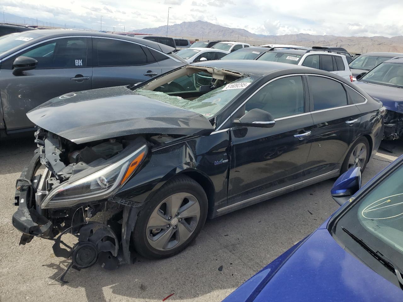 2017 Hyundai Sonata Hybrid for Sale in North Las Vegas, NV - Front End
