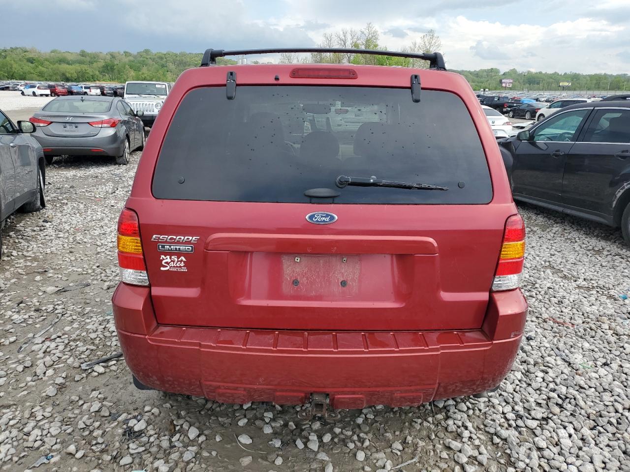 2005 Ford Escape Limited VIN: 1FMYU04165KA33277 Lot: 54407625