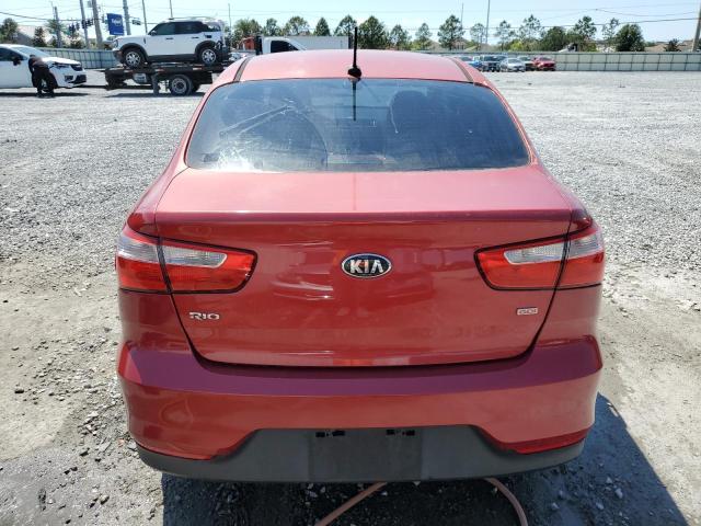  KIA RIO 2017 Червоний