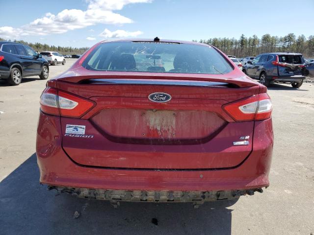 Sedans FORD FUSION 2016 Red