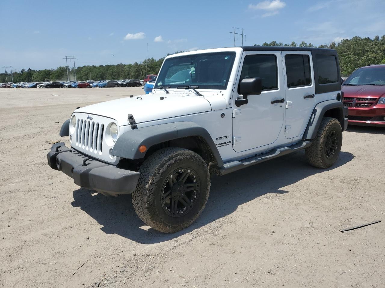 2014 Jeep Wrangler Unlimited Sport for Sale in Greenwell Springs, LA - Side