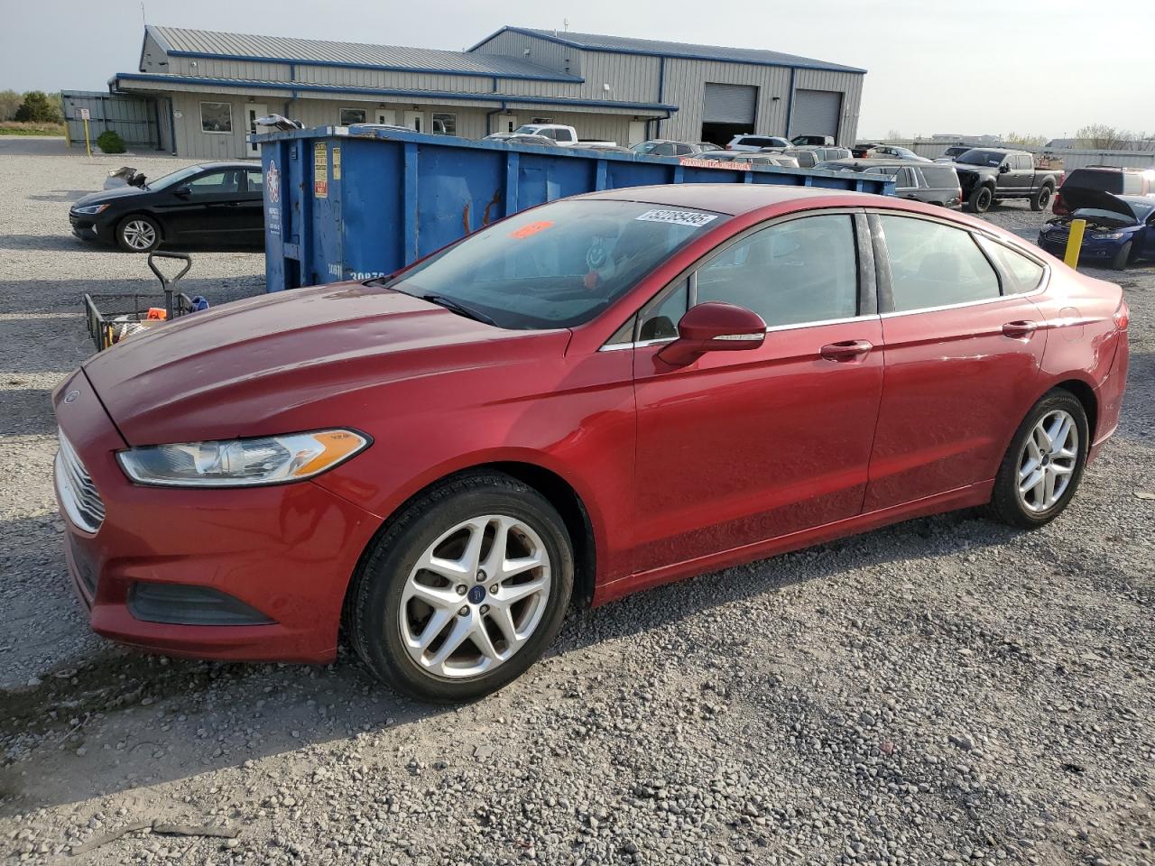 2014 Ford Fusion Se للبيع في Earlington، KY - Hail