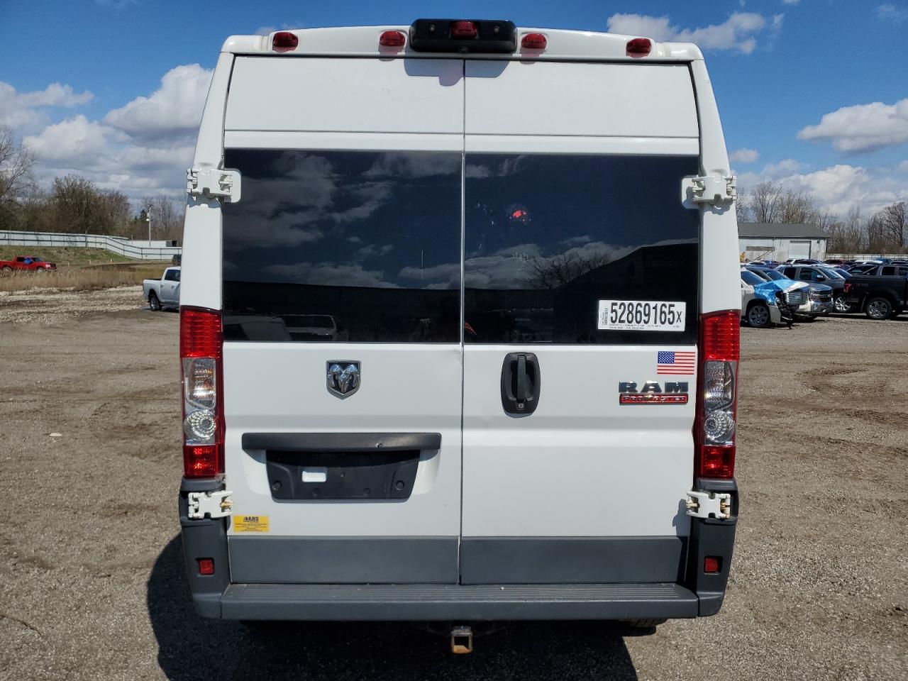 2018 Ram Promaster 2500 2500 High VIN: 3C6TRVDG5JE103521 Lot: 52869165