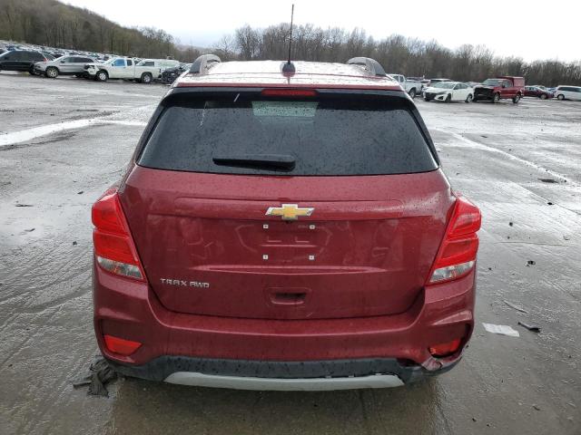  CHEVROLET TRAX 2022 Червоний