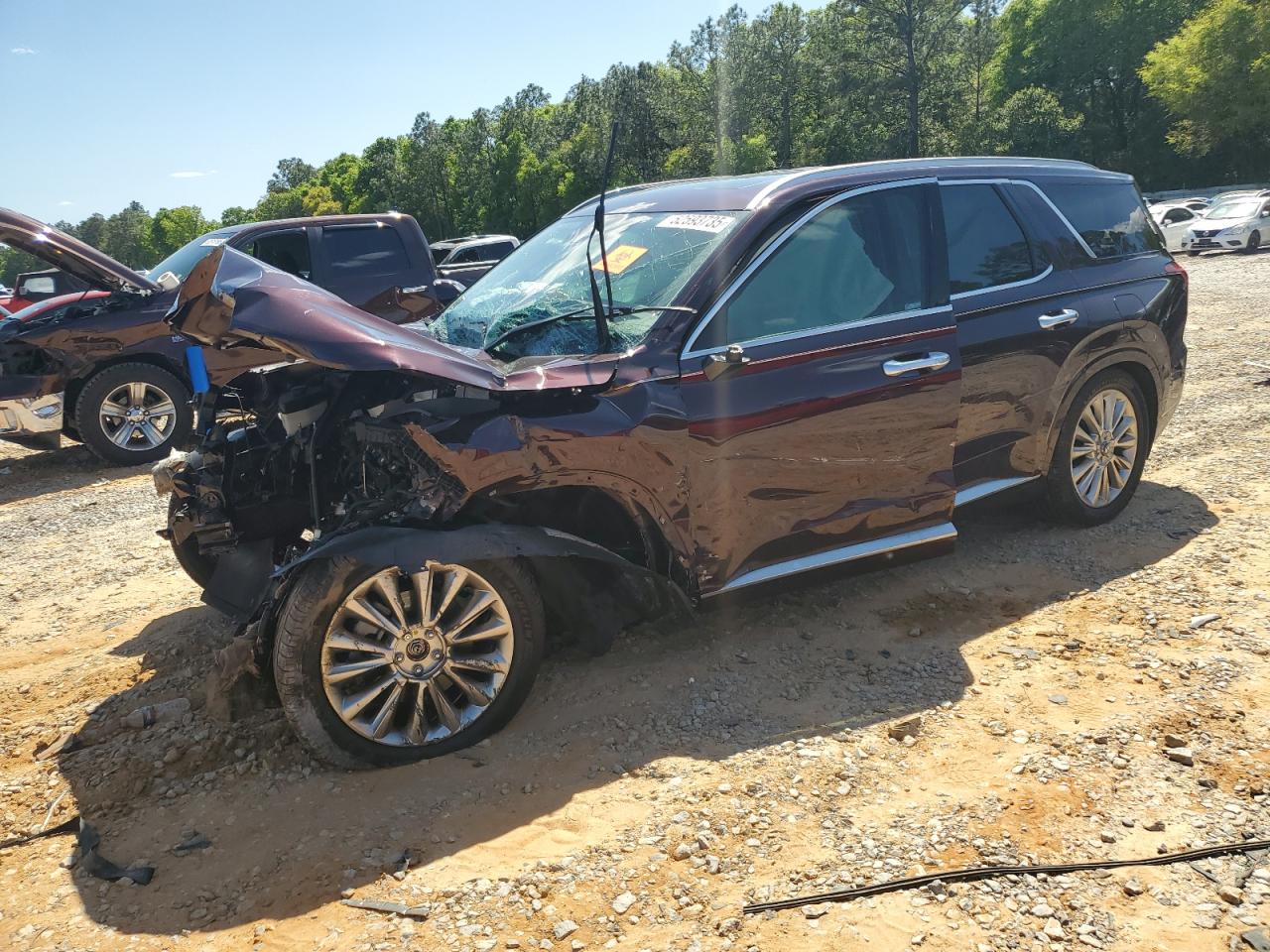 2020 Hyundai Palisade Limited de vânzare în Eight Mile, AL - Front End